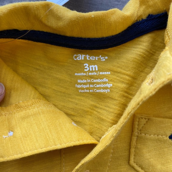 CARTER’S Baby Boy Shirt & Short *NEW* - Picture 5 of 7